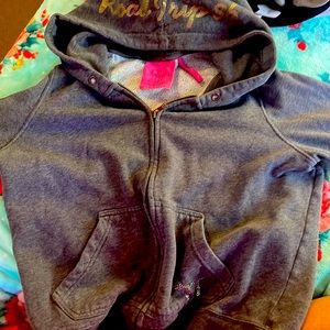 Victoria’s Secret jacket gray with bling says large but fits like a medium🤍